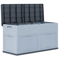 Miniatyr av produktbild för Dynbox 320 liter grå svart