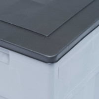 Miniatyr av produktbild för Dynbox 320 liter grå svart