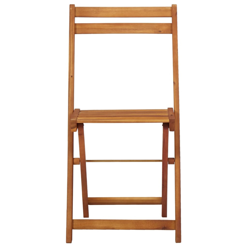 Produktbild för Planteringsbord med 2 bistrostolar massivt akaciaträ