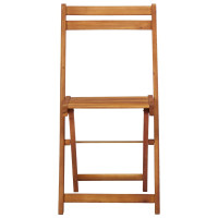 Produktbild för Planteringsbord med 2 bistrostolar massivt akaciaträ