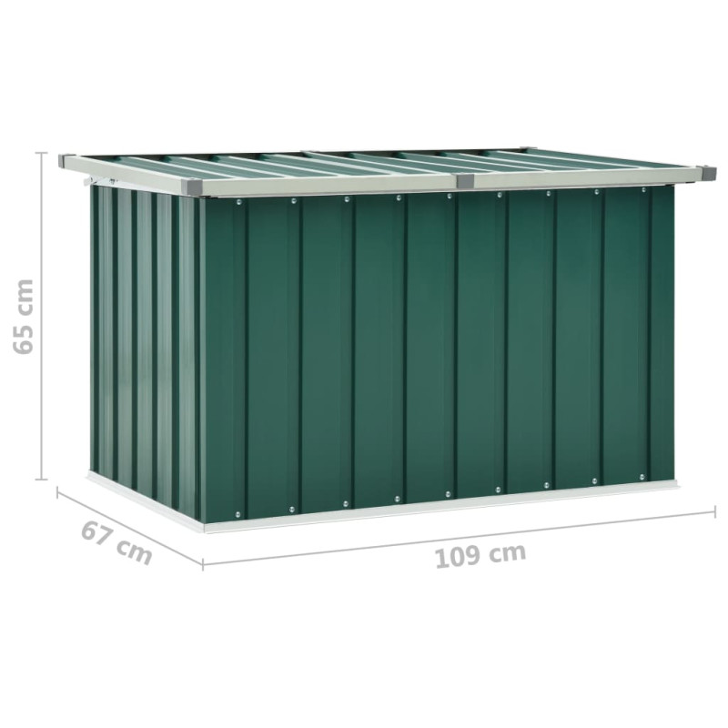 Produktbild för Dynbox grön 109x67x65 cm