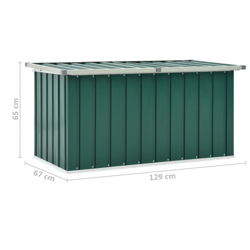 Produktbild för Dynbox grön 129x67x65 cm