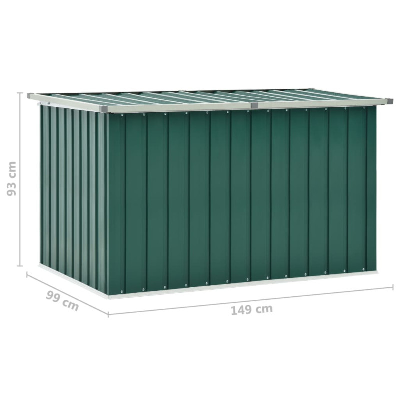 Produktbild för Dynbox grön 149x99x93 cm