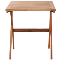 Produktbild för Trädgårdsbord 110x67x74 cm massivt akaciaträ
