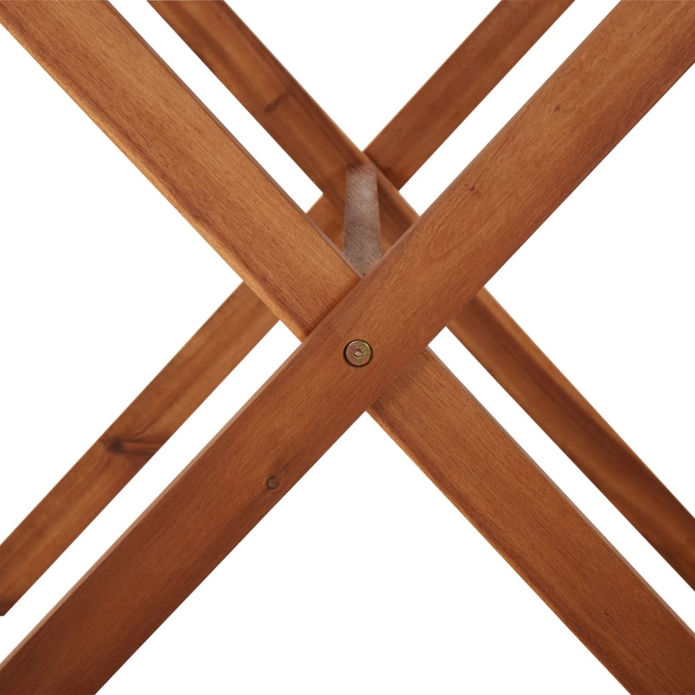 Produktbild för Trädgårdsbord 110x67x74 cm massivt akaciaträ