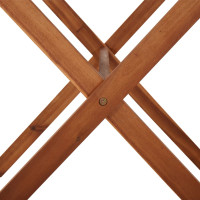 Produktbild för Trädgårdsbord 110x67x74 cm massivt akaciaträ
