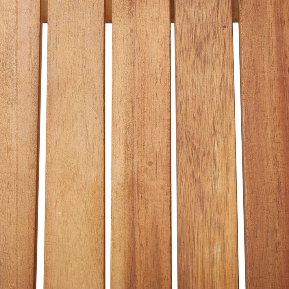 Produktbild för Trädgårdsbord 110x67x74 cm massivt akaciaträ