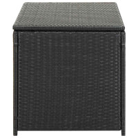 Produktbild för Dynbox konstrotting 100x50x50 cm svart