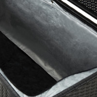 Produktbild för Dynbox konstrotting 200x50x60 cm svart