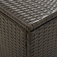 Produktbild för Dynbox konstrotting 200x50x60 cm brun