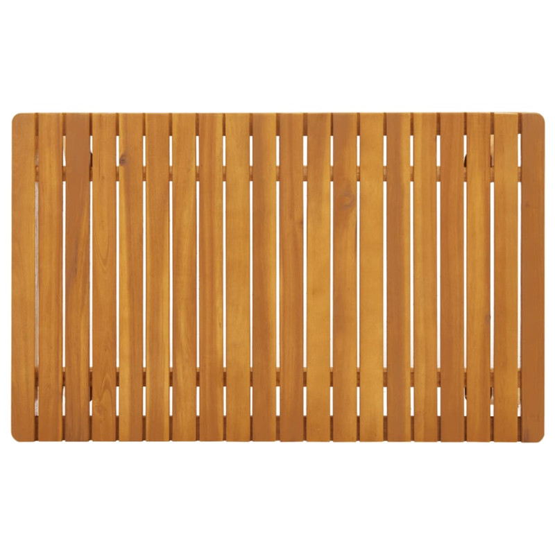 Produktbild för Trädgårdsbord 90x55x35 cm massivt akaciaträ