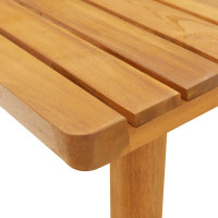Produktbild för Trädgårdsbord 90x55x35 cm massivt akaciaträ