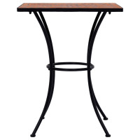 Produktbild för Mosaikbord terrakotta 60 cm keramik