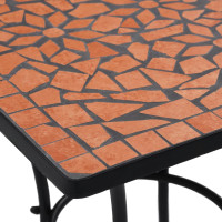 Produktbild för Mosaikbord terrakotta 60 cm keramik