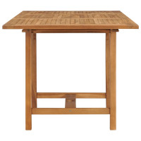 Produktbild för Trädgårdsbord utdragbart (110-160)x80x75cm massiv teak