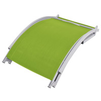 Produktbild för Hopfällbara solsängar 2 st grön textilene