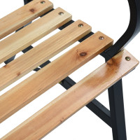 Produktbild för Trädgårdsbänk 120 cm trä