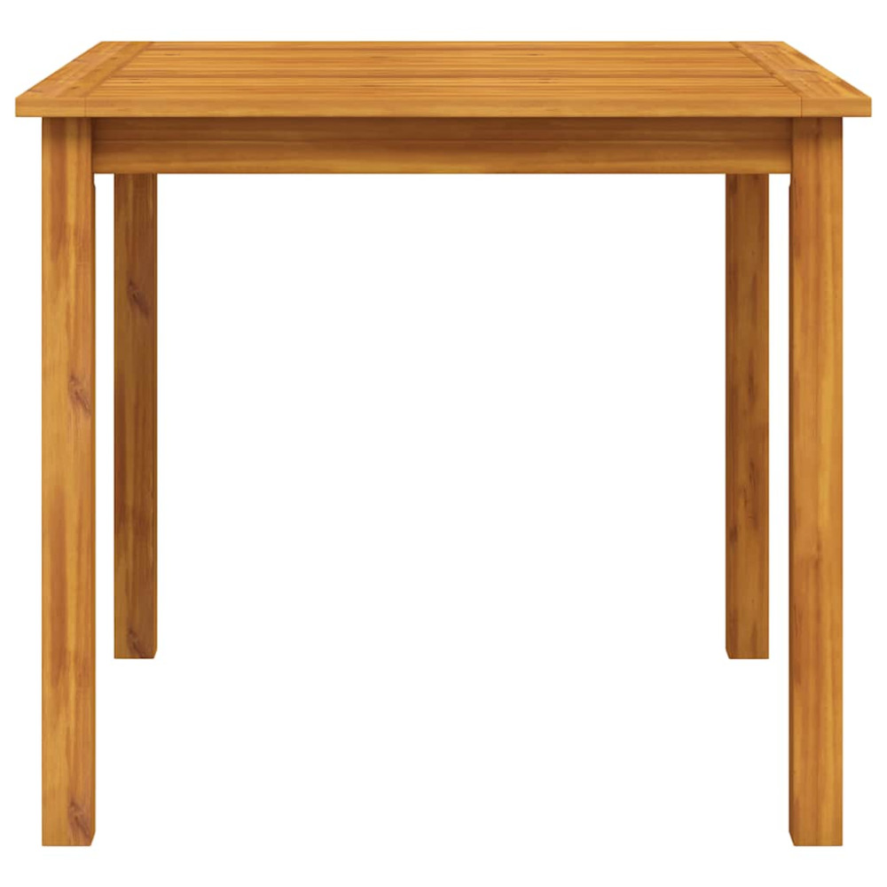 Produktbild för Trädgårdsbord 85x85x74 cm massivt akaciaträ