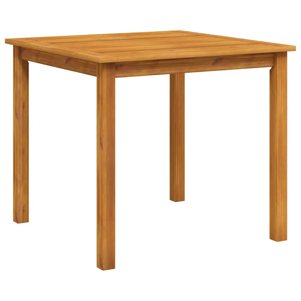 Produktbild för Trädgårdsbord 85x85x74 cm massivt akaciaträ