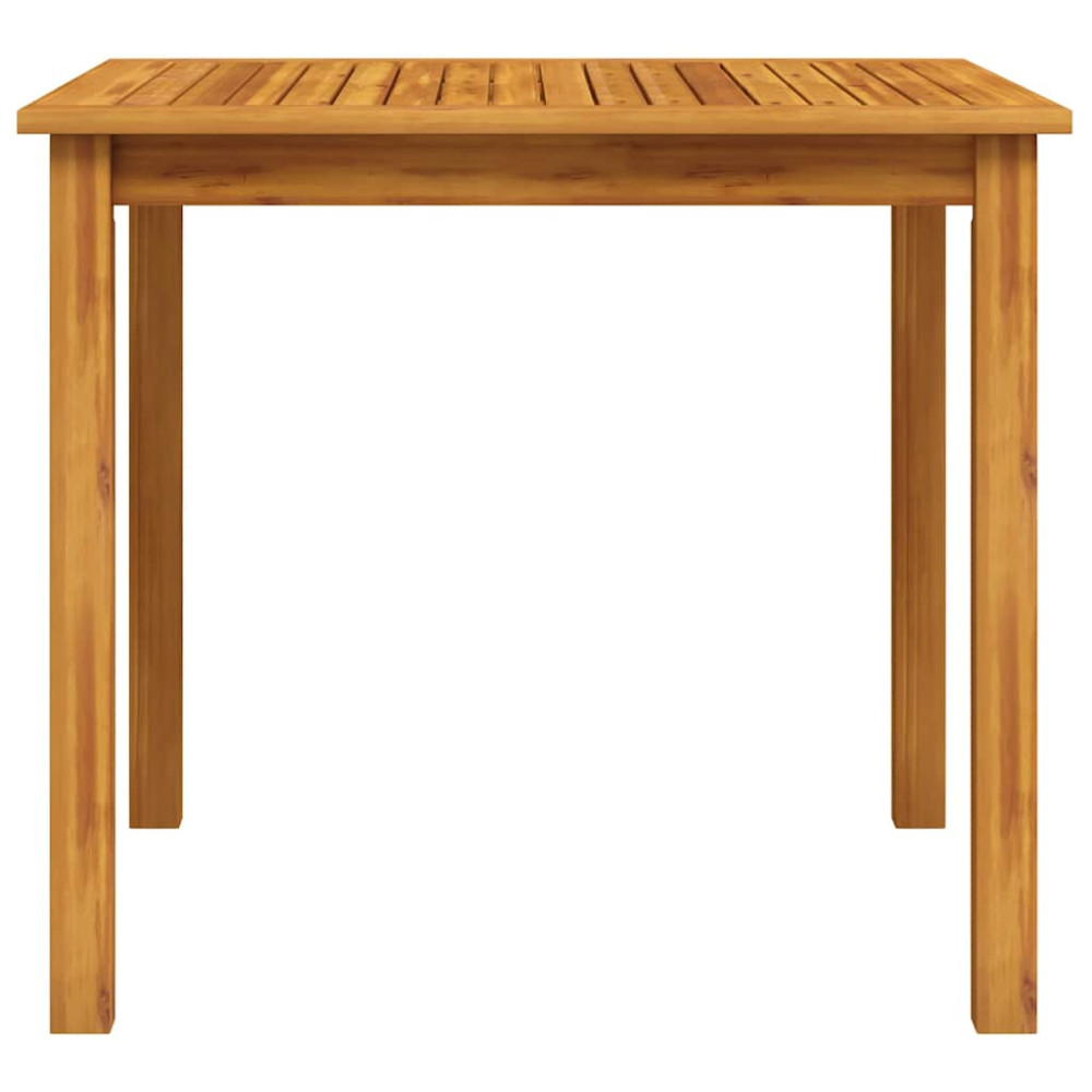 Produktbild för Trädgårdsbord 85x85x74 cm massivt akaciaträ