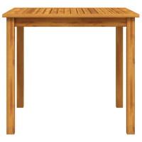 Produktbild för Trädgårdsbord 85x85x74 cm massivt akaciaträ