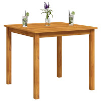Produktbild för Trädgårdsbord 85x85x74 cm massivt akaciaträ