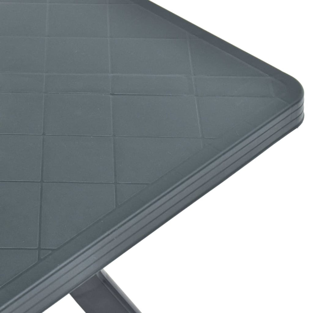 Produktbild för Cafébord antracit 70x70x72 cm plast