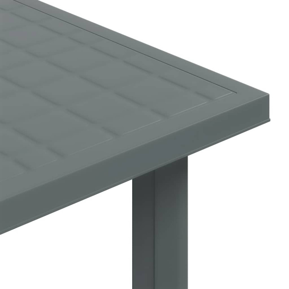 Produktbild för Trädgårdsbord grön 80x75x72 cm plast