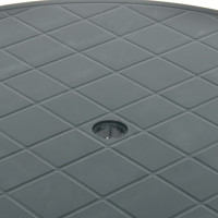 Produktbild för Trädgårdsbord grön 89 cm plast