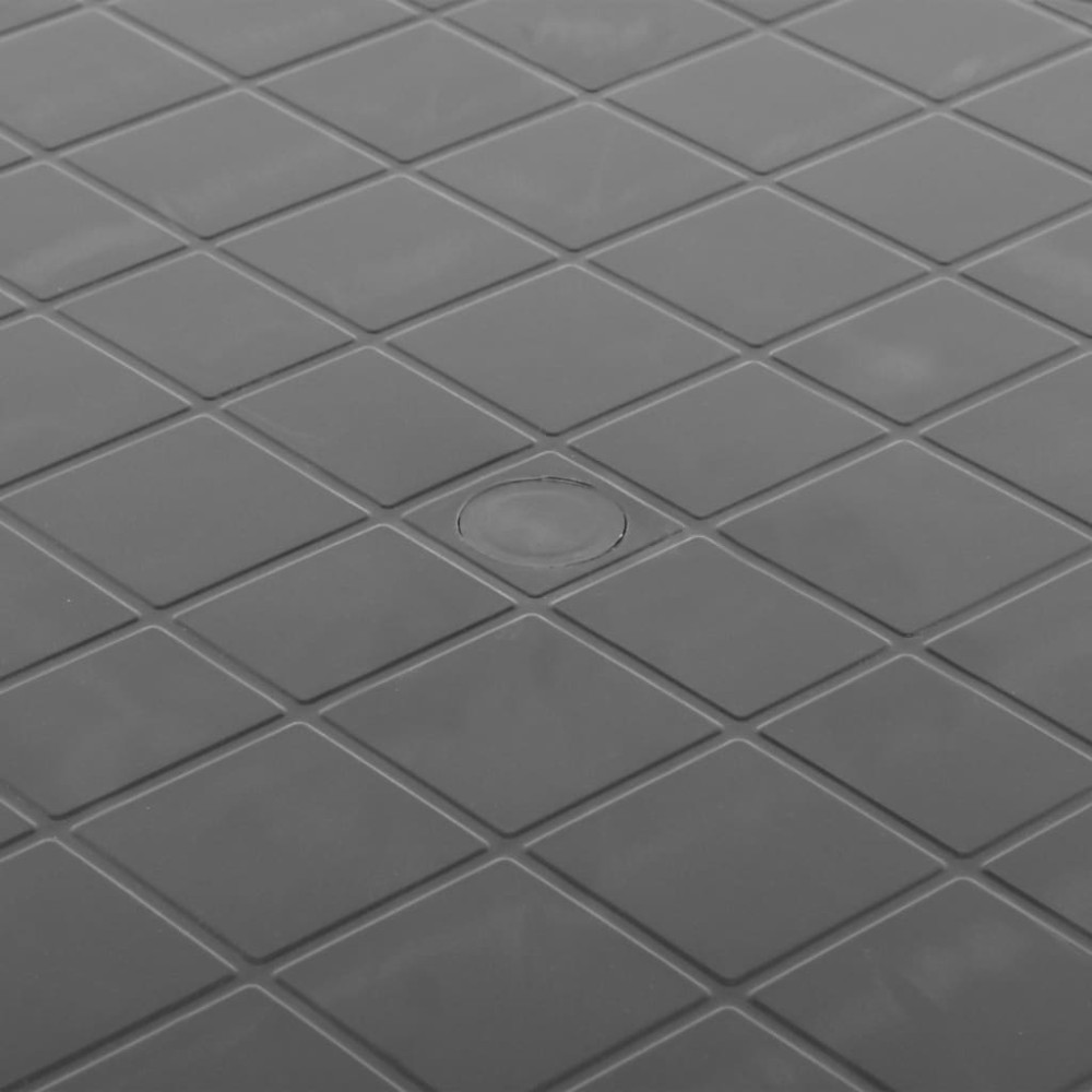 Produktbild för Trädgårdsbord antracit 89 cm plast
