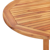 Produktbild för Hopfällbart trädgårdsbord 120x70x75 cm massiv teak