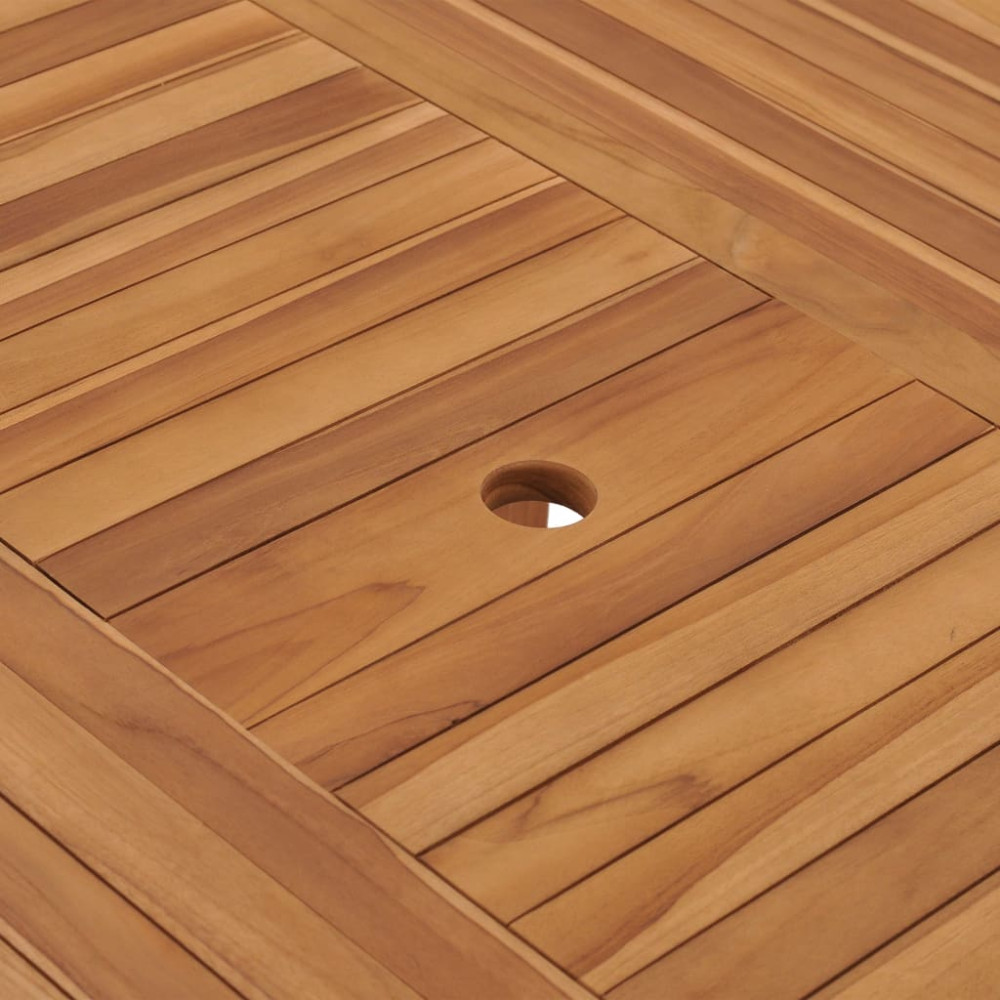 Produktbild för Trädgårdsbord 150x76 cm massiv teak