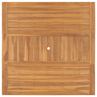 Produktbild för Trädgårdsbord 150x150x76 cm massiv teak