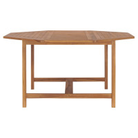 Produktbild för Trädgårdsbord 150x150x75 cm massiv teak