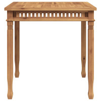 Produktbild för Matbord 80x80x80 cm massiv teak