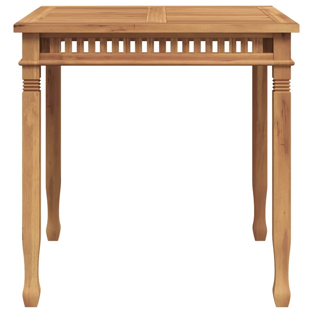 Produktbild för Matbord 80x80x80 cm massiv teak