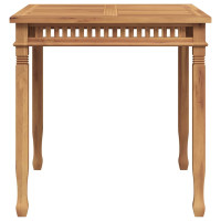 Produktbild för Matbord 80x80x80 cm massiv teak
