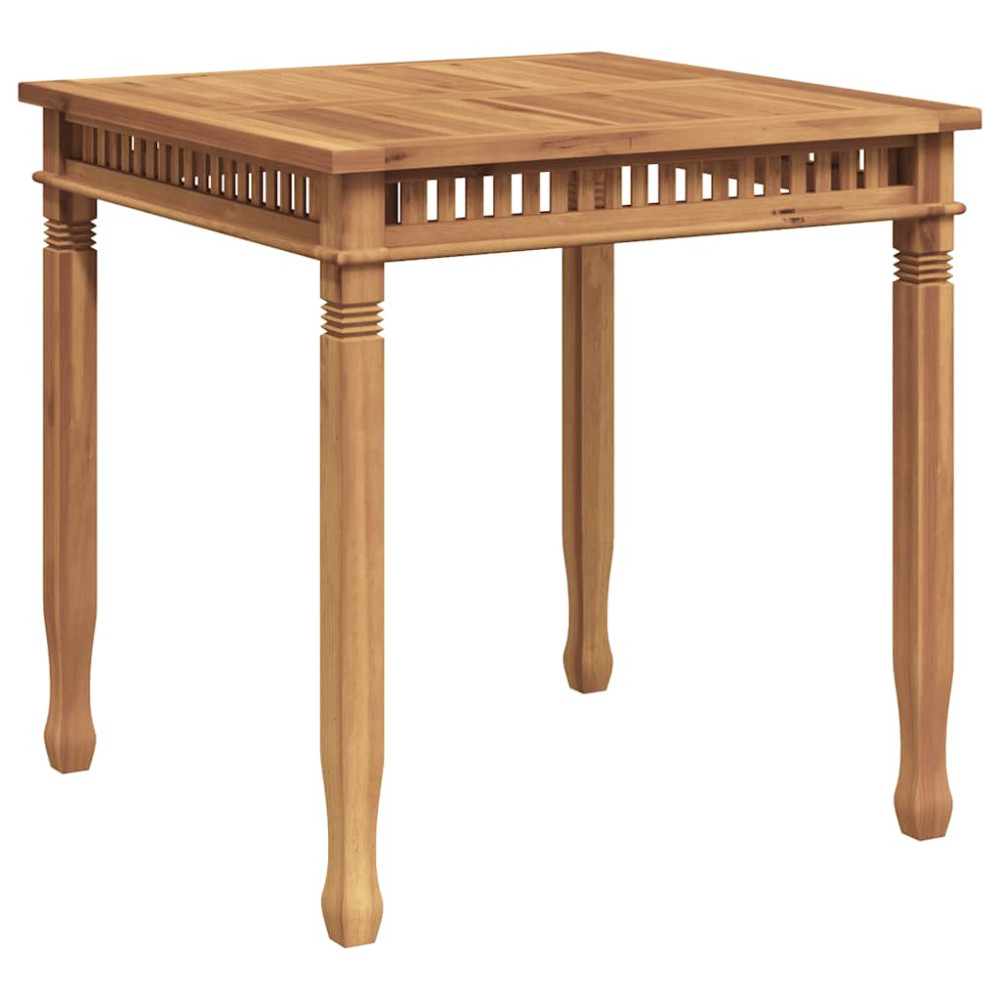 Produktbild för Matbord 80x80x80 cm massiv teak