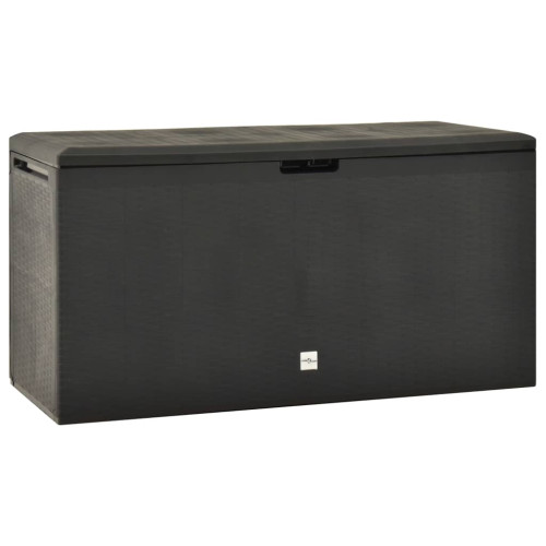 vidaXL Dynbox antracit 114x47x60 cm