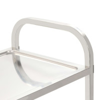 Produktbild för Serveringsvagn 5 våningar 107x55x147 cm rostfritt stål