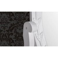 Produktbild för Bordsspegel med justerbar oval spegel MDF