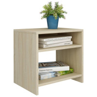Produktbild för Sängbord 2 st sonoma-ek 40x30x40 cm konstruerat trä