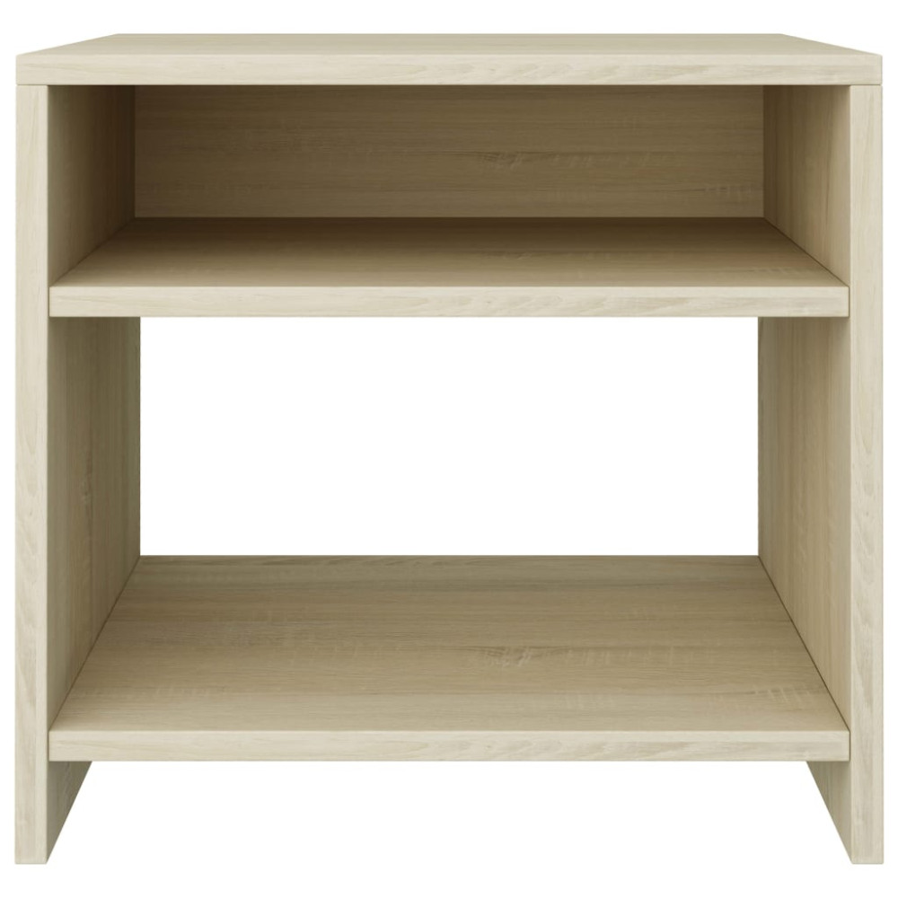 Produktbild för Sängbord 2 st sonoma-ek 40x30x40 cm konstruerat trä