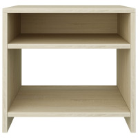 Produktbild för Sängbord 2 st sonoma-ek 40x30x40 cm konstruerat trä