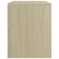 Produktbild för Sängbord 2 st sonoma-ek 40x30x40 cm konstruerat trä