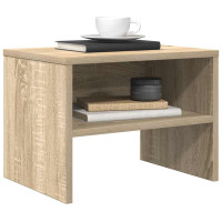 Produktbild för Sängbord sonoma ek 40x30x30 cm konstruerat trä