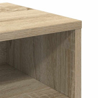 Produktbild för Sängbord sonoma ek 40x30x30 cm konstruerat trä