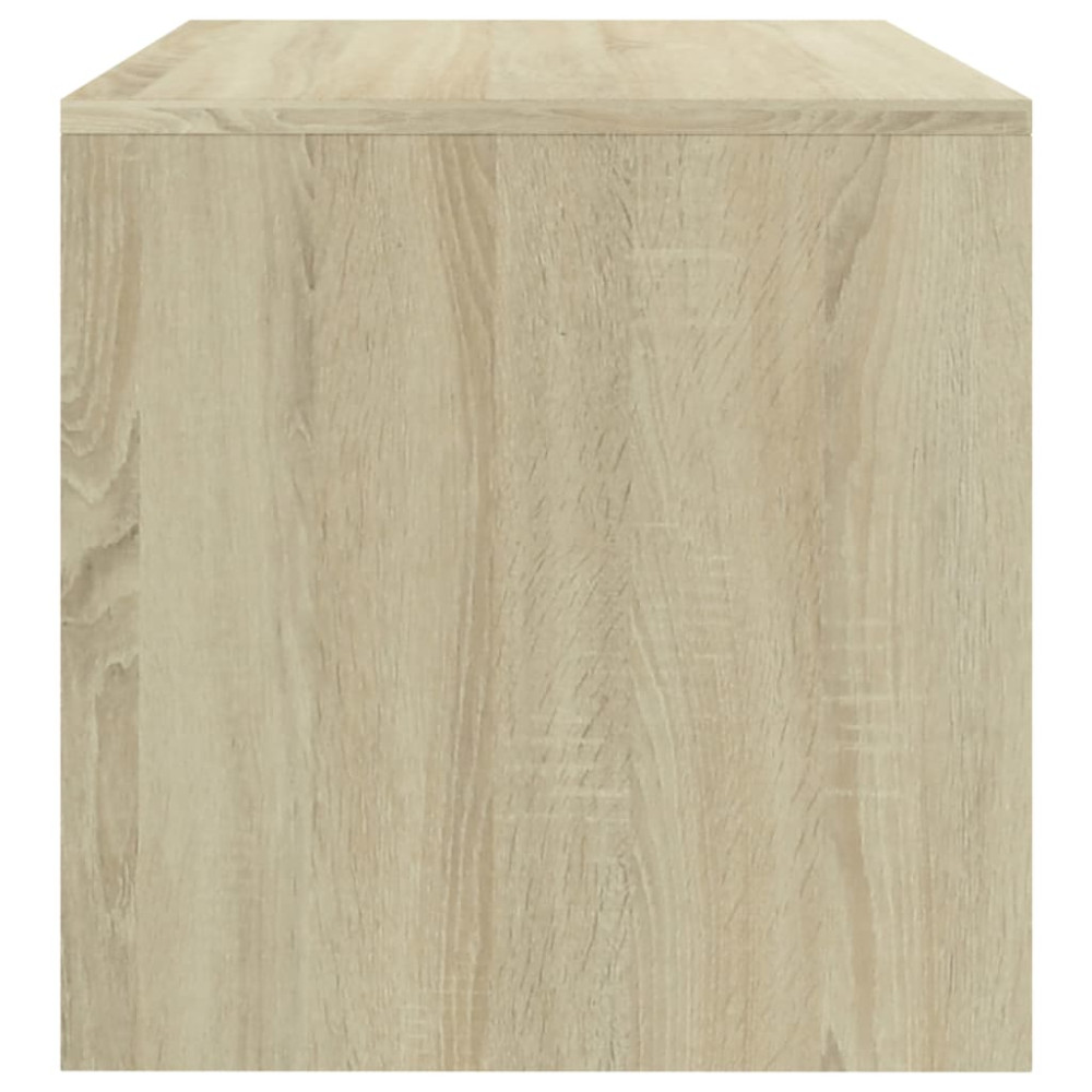 Produktbild för Sängbord 2 st sonoma ek 40x30x30 cm konstruerat trä