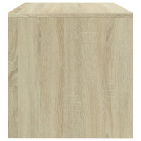 Produktbild för Sängbord 2 st sonoma ek 40x30x30 cm konstruerat trä