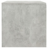 Produktbild för Sängbord 2 st betonggrå 40x30x30 cm konstruerat trä